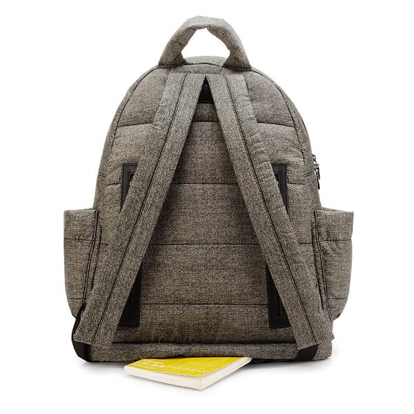 Backpack Baby Diaper Bag - Heather Gray L