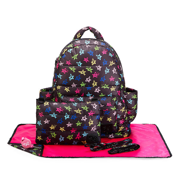 Backpack Baby Diaper Bag - Rock Stars L